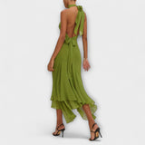 Elodie - Elegantne asümmeetriline maxi kleit