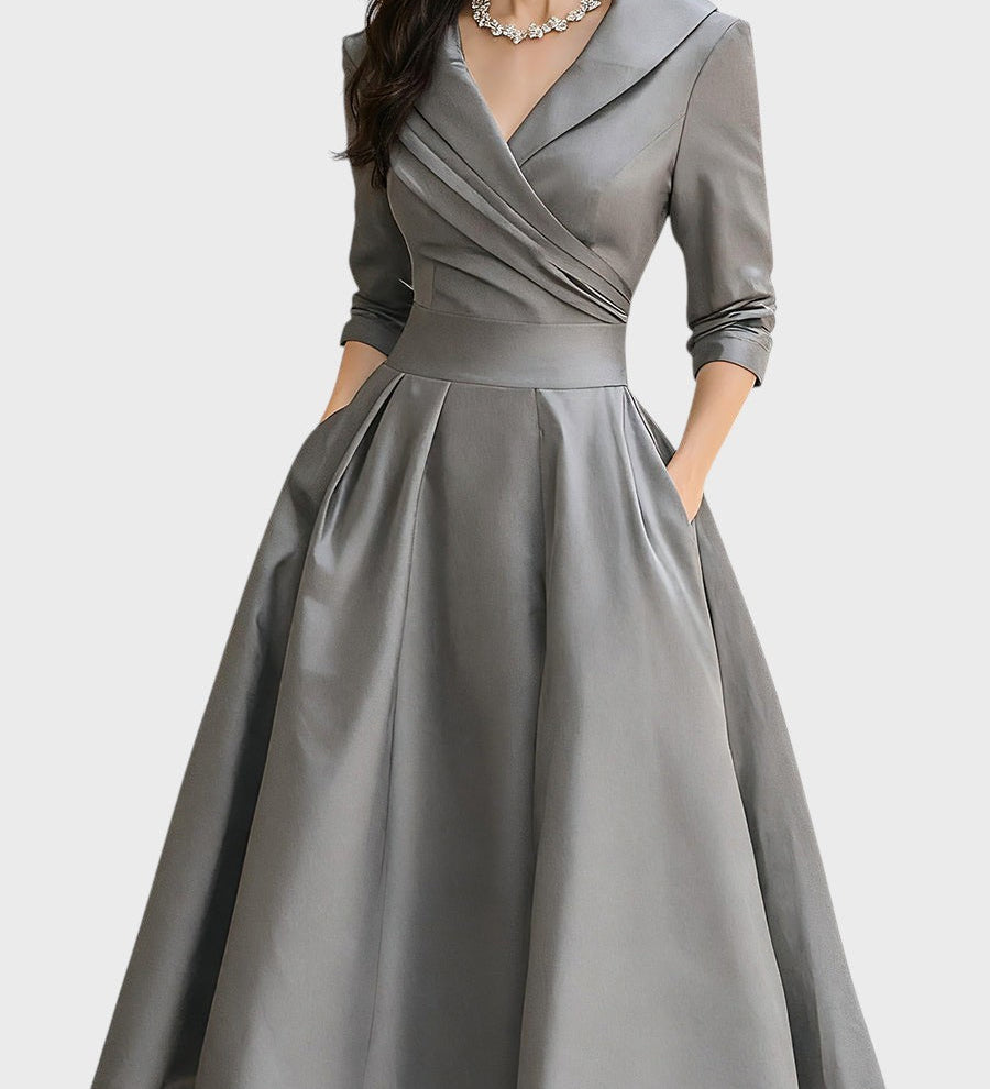Tereza | Elegantsed midi kleidid pikkade varrukatega