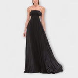 Mireille - Elegantne Maxi Kleit Plisseeringu ja Väljalõikega