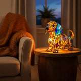Jezevčík - Vitraažlamp