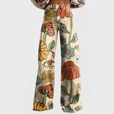 Sára Elegantsed Jeans Laia Retro Stiili Lilledega