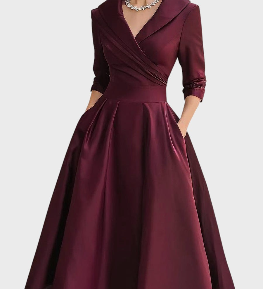 Tereza | Elegantsed midi kleidid pikkade varrukatega