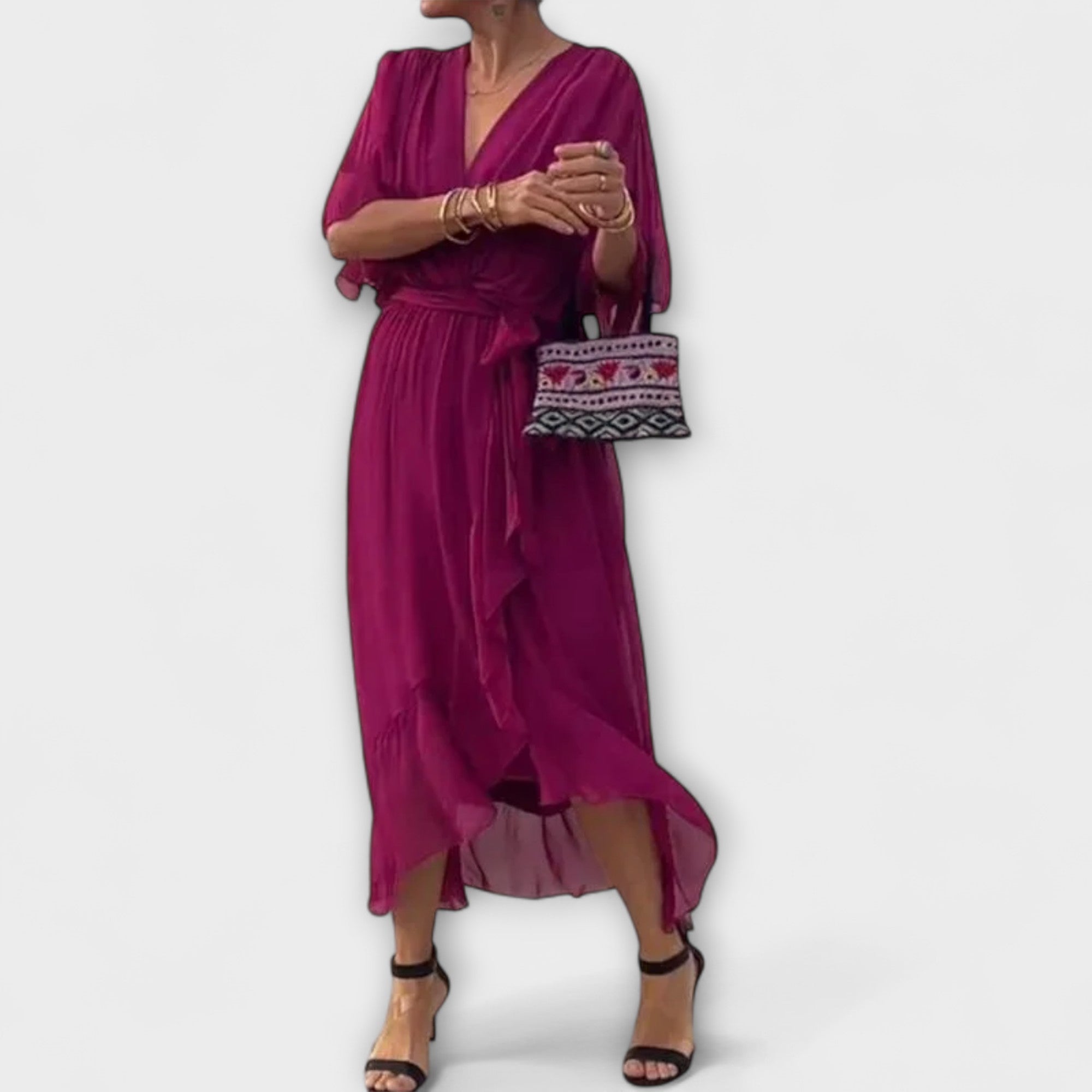 Amoura - Šifonkleit V-kaelusega