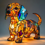 Jezevčík - Vitraažlamp