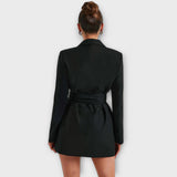 Blazer kleit V-kaelusega