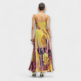 Kiara - Maxi kleit elava Ikat mustriga