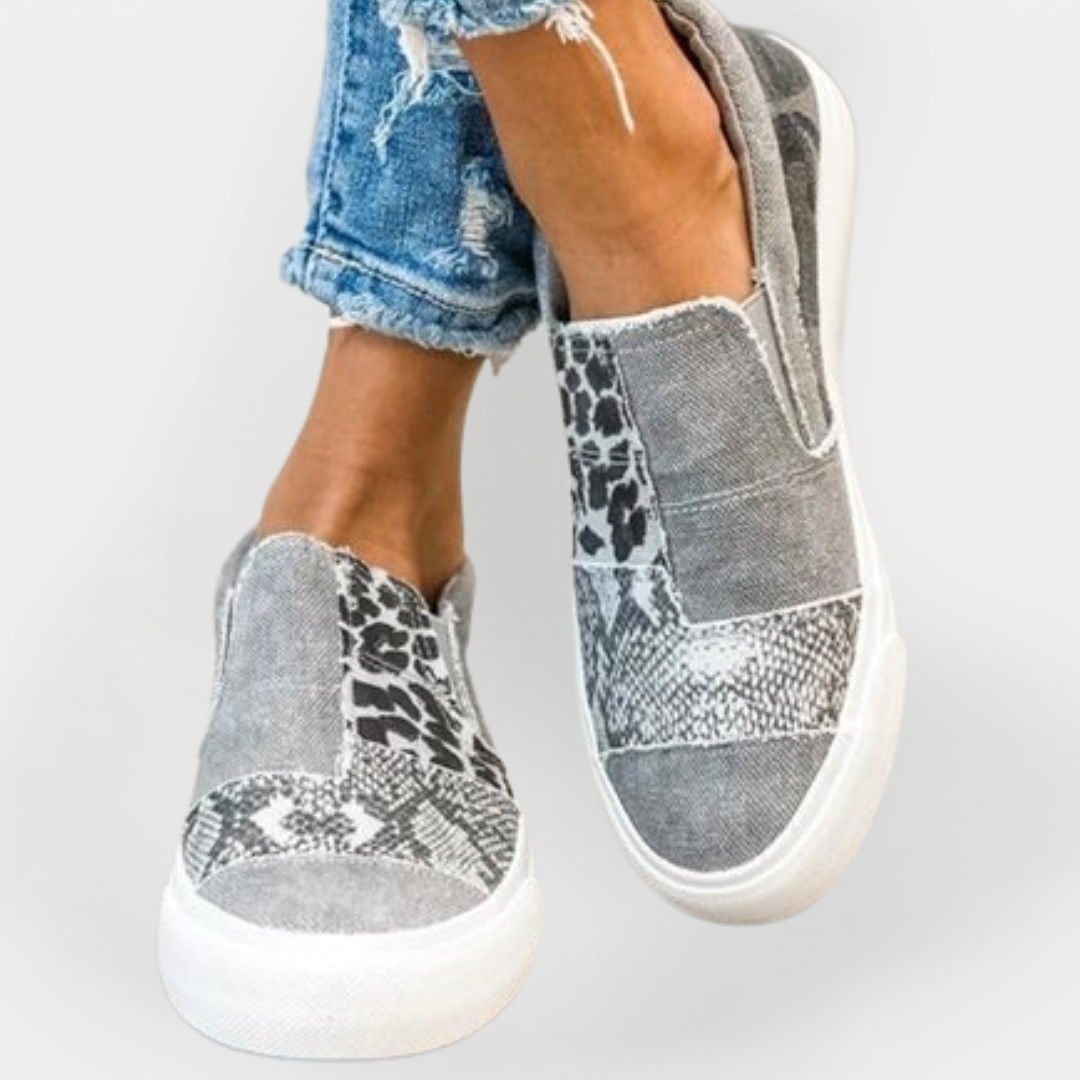 Eva Elegantne Sportlik Jalats Loomade Muster
