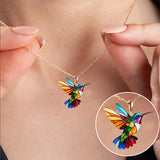 Elira™ | Kaelakee kolibri ripatsiga
