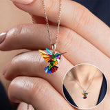 Elira™ | Kaelakee kolibri ripatsiga