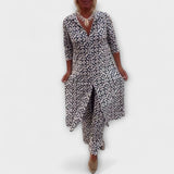 Camilla - Elegantne geomeetriline komplekt