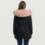 Adela | Parka kunstkarusnahaga aktsent