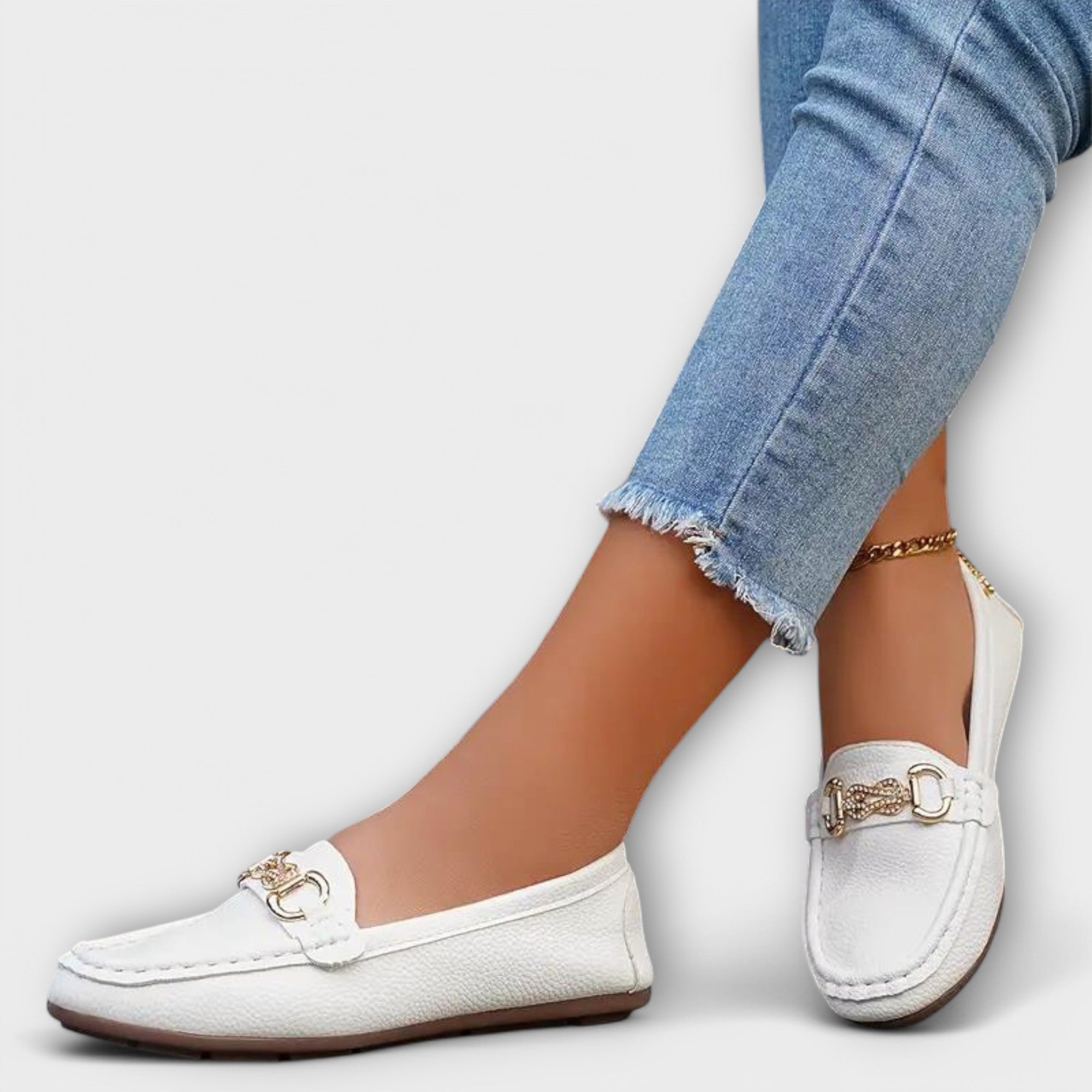 Eva Elegantne Nahk Linnas SlipOn Tennised Mugavad
