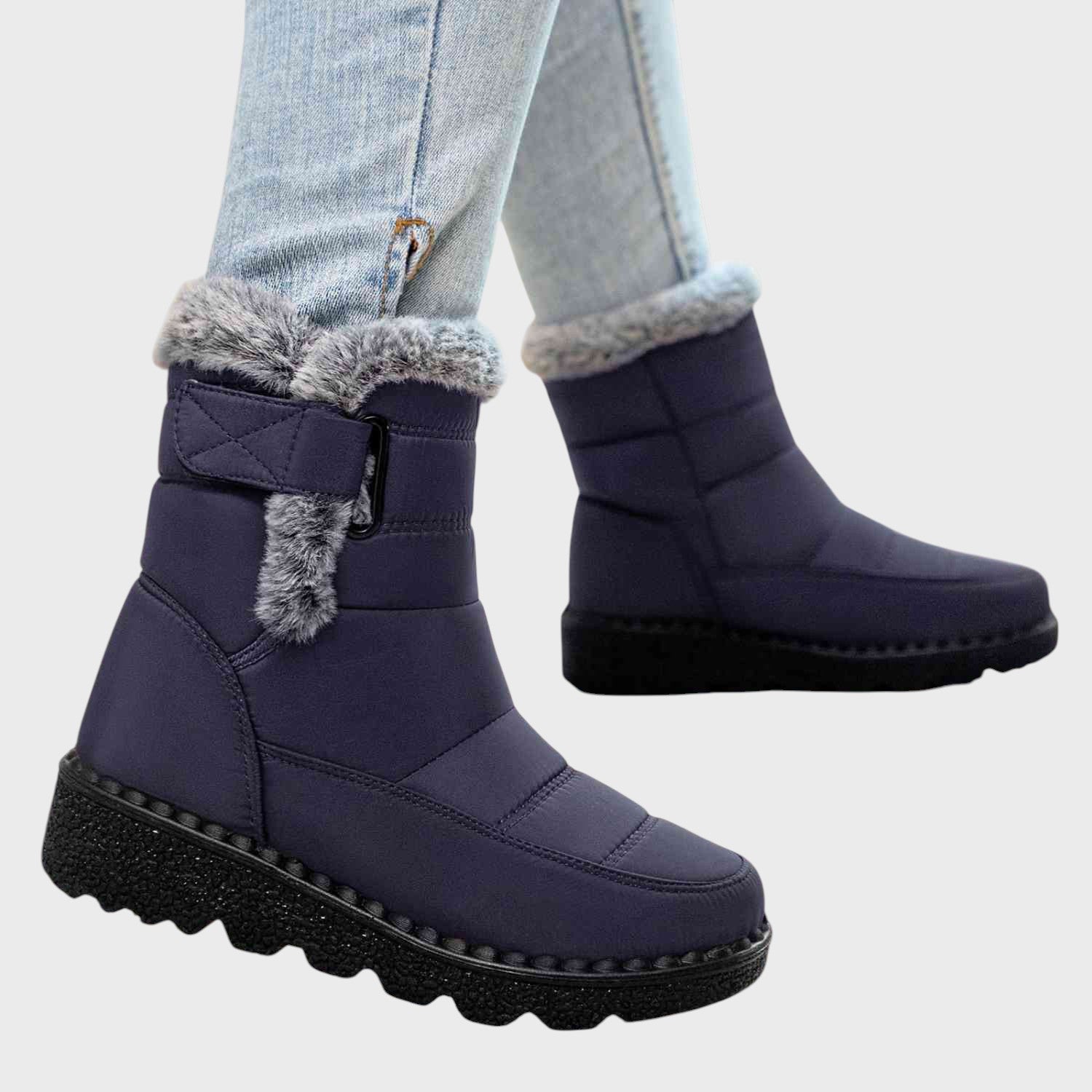 Nora | Soojendatud lumesaapad Velcro'ga