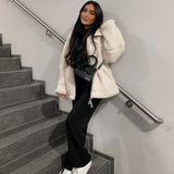 Karla – Pehme teddy mantel