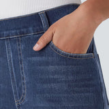 Karolína Eleganti Elastsed Jeans Kõrge Vöökoht Mugavad