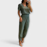 Irmelin – Elegantne komplekt topi ja pükstega