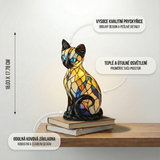 Müstiline kass - Vitraažlamp