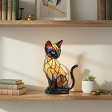 Müstiline kass - Vitraažlamp