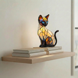 Müstiline kass - Vitraažlamp