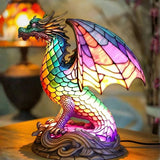 Draki - Lamp vitraažis