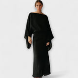 Dana - Kimono kleit, mis on valmistatud linast ja puuvillast