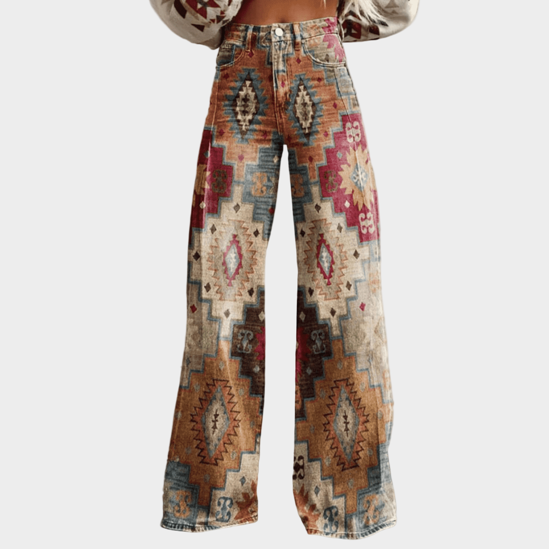 Vintage boho püksid