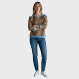 Roxy | Leopardimustriga topp ja teksasekraanidega
